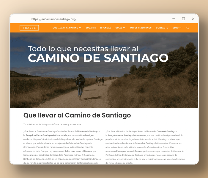 Mi Camino de Santiago